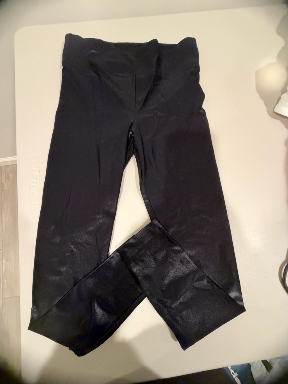 Koral black shiny Leggings. Good condition!